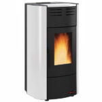 TERMOSTUFA PELLET RAFFAELLA IDRO BIANCA EXTRAFLAME 1285101 - 4 S STUFE PELLET                 F EXTRAFLAME