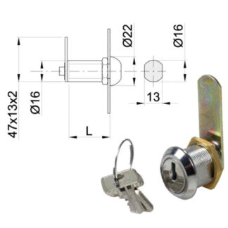 CILINDRO LEVETTA mm 15 D.16                   IBFM 151 IBFM CILINDRI                S IBFM