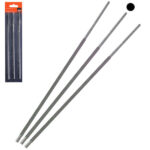 LIMA MOTOSEGHE 8"  5/32"  mm 4,0 Pz 3    168 BAHCO 168-8-4.0-3P LIME                         F BAHCO