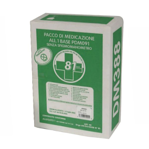 PACCO MEDICAZIONE ALL.1 PDM091 PDM091 PRONTO SOCCORSO F PVS