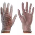 GUANTI VINILE DURA-TOUCH Pz.100 M           ANSELL 34-755 DURATOUCH GUANTI LAVORO                F ANSELL