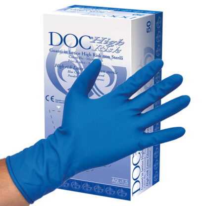 GUANTI LATTICE DOC HIGH RISK Pz 50 L DOCHR8 - L GUANTI LAVORO                F GARDENING