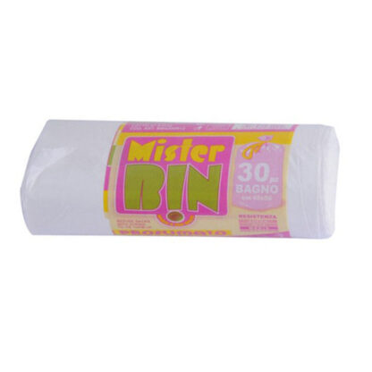 SACCO IMM.LEGACCI BIANCO  45x 50 g  4 Pz 30 MR.BIN MB4550R12 SACCHI IMMONDIZIA            C MISTER BIN