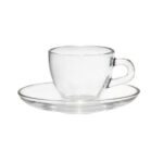 TAZZA CAFFE VETRO BRAZIL                Pz 6 CERVE T03511 TAZZE VETRO                  C CERVE