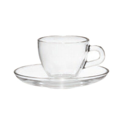 TAZZA CAFFE VETRO BRAZIL                Pz 6 CERVE T03511 TAZZE VETRO                  C CERVE