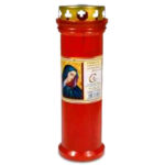 CERO VOTIVO LUCE ETERNA ROSSO  T30 PARAPIOGGIA T30 MD PARAP CERI VOTIVI                  C MACHIERALDO