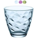 BICCHIERE FLORA ACQUA AZZURRO cc 260 Pz 6 BORMIOLI 384400V42021990 BICCHIERI VETRO BORMIOLI R   C BORMIOLI