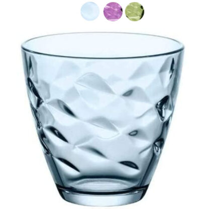 BICCHIERE FLORA ACQUA VERDE   cc 260 Pz 6 BORMIOLI 384420V42021990 BICCHIERI VETRO BORMIOLI R   C BORMIOLI