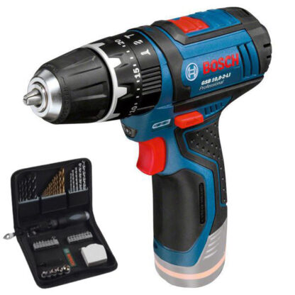 TRAPANO BATTERIA PERCUSSIONE GSB10,8-2LI PRO BOSCH 0.615.990.GE1 BOSCH ELETTROUTENSILI        F BOSCH