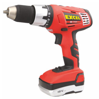 TRAPANO BATTERIA P. 2V V.18,0 LI 91JST EXCEL 07869 CD09-2180T ELETTROUTENSILI EXCEL        F EXCEL