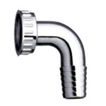 RACCORDO TUBO SCARICO CURVO F 1" mm 22 CR SIROFLEX 1029 GOMME LAVATRICI              F SIROFLEX