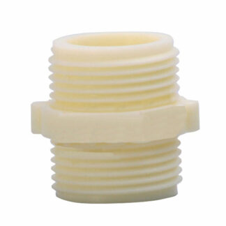 NIPPLO POLIPROPILENE 1/2"M-1/2"M          SIROFLEX 1036 GOMME LAVATRICI              F SIROFLEX