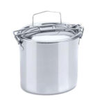 PORTAVIVANDE ACCIAIO OVALE cc 1000 cm 12x9 TOMATTO GA144 PORTAVIVANDE                 C TOMATTO