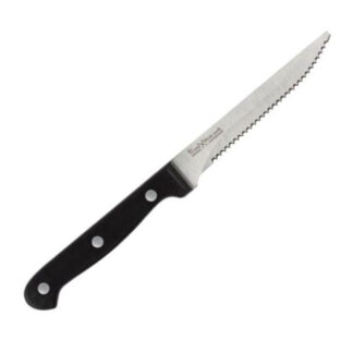 COLTELLO BISTECCA RIVETTATO        Pz 6 cm 11 ILSA 2250B110IVV POSATE ILSA                  C ILSA