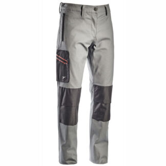 PANTALONE COTONE GRIGIO L      STRETCH ISO DIADORA 170058-75047/L INDUMENTI LAVORO             F DIADORA
