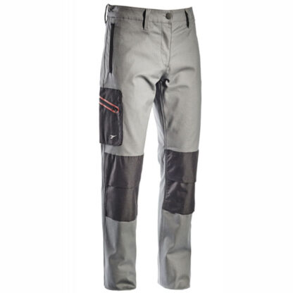 PANTALONE COTONE GRIGIO XXL    STRETCH ISO DIADORA 170058-75047/XXL INDUMENTI LAVORO             F DIADORA