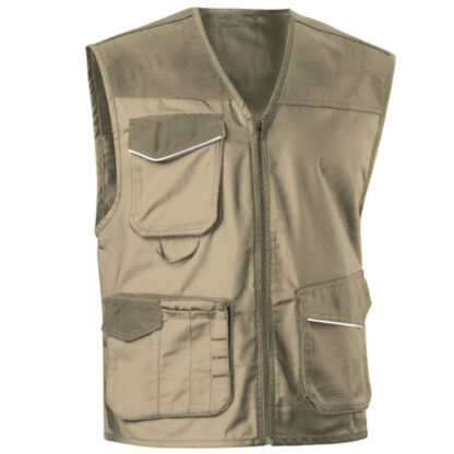 GILET MOVER BEIGE M                   WORK DIADORA 130602-25070/M INDUMENTI LAVORO             F DIADORA
