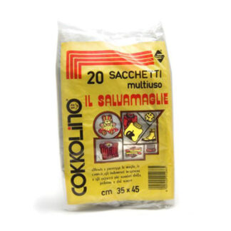 SACCO MAGLIE             Pz 20 cm 40x 60 COKKOLINO SV4060B20 CUSTODIE ABITI               C COKKOLINO