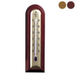 TERMOMETRO LEGNO ARROT. NOCE CHIARO  101440 MOLLER 101440 TERMOMETRI                   C MOLLER