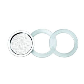 GUARNIZIONI Pz 2 + FILTRO ALLUMINIO Tz   1 FOREVER 121002 CAFFETTIERE                  C FOREVER