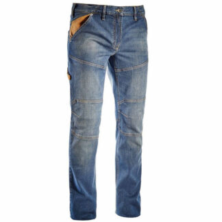 PANTALONE JEANS BLU L           STONE PLUS DIADORA 170752-C6207/L INDUMENTI LAVORO             F DIADORA