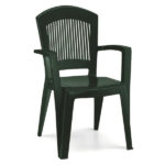 SEDIA RESINA BRACC.SUPERELEGANT VERDE    1901 SCAB 1901 ARREDO GIARDINO SCAB         C SCAB