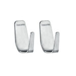 GANCIO INOX GRANDE    Pz 2 cm 2x4,2 PRESTO TESCOMA 420844 GANCI CASA                   C TESCOMA