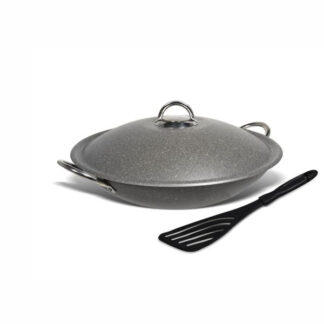 WOK 2 MANICI C/COP.       cm 36 NEW TRUDI BIALETTI AEY0C5WK0360 *PENTOLE BIALETTI            C BIALETTI