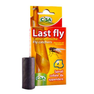 CARTA MOSCHICIDA LAST FLY                Pz.4 CISA COL1011 TRAPPOLE INSETTI             C CISA ADRIATICA