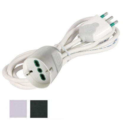 PROLUNGA m  3 3x1,00 NERO   PRESA SCHUKO 92651 FME 92651 AVVOLGICAVI E PROLUNGHE      F FME