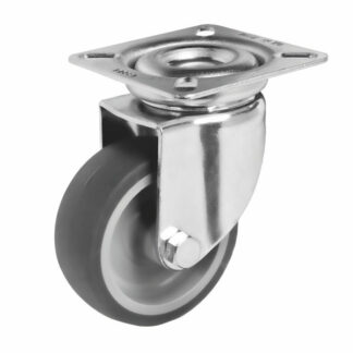RUOTA GOMMA PG         40x18             384200 TR 384200 RUOTE INDUSTRIALI            F TELLURE ROTA