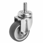 RUOTA GOMMA PERNO M 8  40x18             386200 TR 386200 RUOTE INDUSTRIALI            F TELLURE ROTA