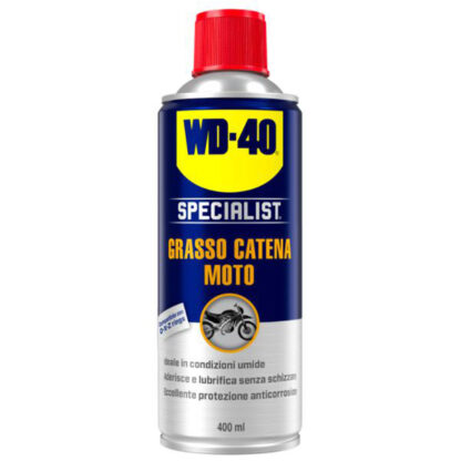 GRASSO CATENA SPRAY ml 400          SPEC.MOTO WD40 39143/46-39788/46 OLI E ADDITIVI VARI          F WD 40