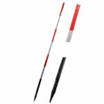 PALINA ESAGONALE BIANCA/ROSSA cm 160           D&B 3061000001 SEGNALETICA                  F DB