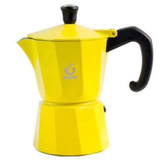 CAFFETTIERA MISS MOKA SUPER GIALLA   TZ  1 FOREVER 120134 CAFFETTIERE                  C FOREVER
