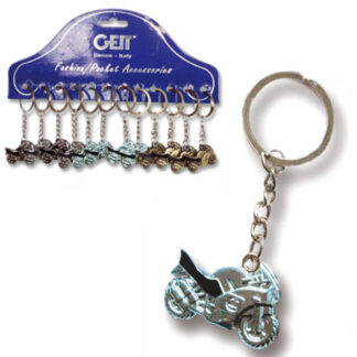 PORTACHIAVI ANELLO MOTO                 Pz.12 GEIT 9304-03 *PORTACHIAVI                 F GEIT