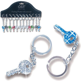 PORTACHIAVI ANELLO CHIAVE               Pz 12 GEIT 9305-16 *PORTACHIAVI                 F GEIT