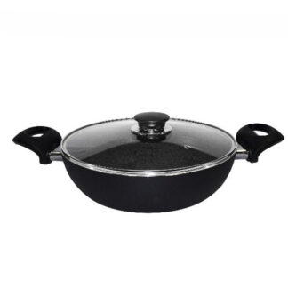 TEGAME 2 MANICI  cm 28 BOLOGNA GRANITIUM BALLARINI 9N3K-D.28/BO3KD.28 PENTOLE BALLARINI            C BALLARINI