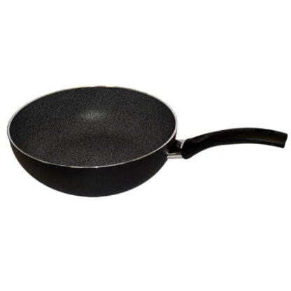 WOK 1 MANICO     cm 28 BOLOGNA GRANITIUM BALLARINI 9N9V-0.28 PENTOLE BALLARINI            C BALLARINI