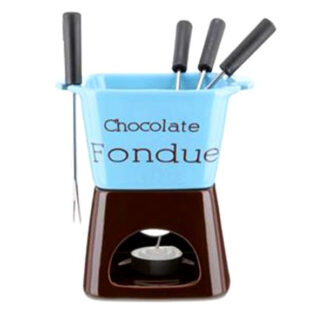 FONDUTA CIOCCOLATO CHOCOLATE         Set Pz. 8 EVA 070072 FONDUTE                      C EVA