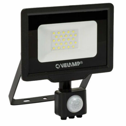 PROIETTORE LED W20 FISSO ALLUMINIO SENSORE  VELAMP IS748-5-6500K PROIETTORI                   F VELAMP
