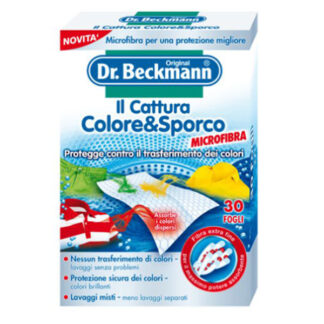 CATTURA COLORE & SPORCO          Pz.30 DR BECKMANN 124503 DETERSIVI BIANCHERIA         C DR BECKMANN