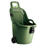 CARRELLO MULTIUSO HELPYCART VERDE l 50    STEFANPL 76210 CARRELLI GIARDINO            F STEFANPLAST