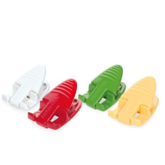 CLIP SACCHETTI MOLLETTA  cm  4 Pz 4 PRESTO TESCOMA 420758 SACCHETTI PELLICOLA ALIMENTI C TESCOMA