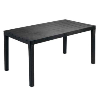 TAVOLO RESINA SUMATRA ANTRACITE   138x80 PROGARDEN 01790AN ARREDO GIARDINO PROGARDEN    C PROGARDEN