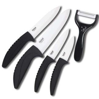 COLTELLI CERAMICA NERO                   Pz 5 NAVA 10-054-125 COLTELLI CUCINA              C NAVA