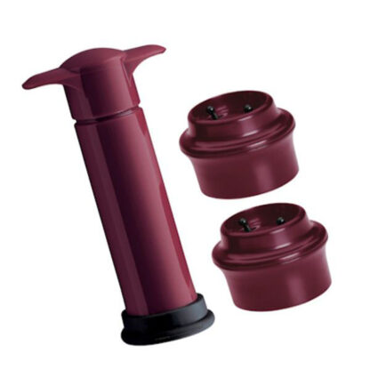 POMPA SALVAGUSTO ENOLOGIA + 2 TAPPI   VINO GHIDINI 1800 GADGET CUCINA VINO           C GHIDINI CIPRIANO