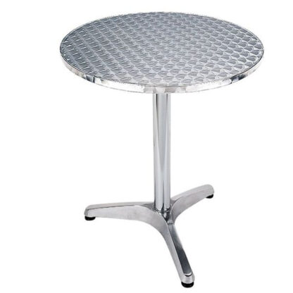 TAVOLO BAR ALLUMINIO PROFY TDO   cm 60 VETTE 08713 AM2103A58-300060 ARREDO GIARDINO FERRO        C VETTE