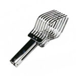 MOLLA ARROSTO GIGANTE ACCIAIO CROMATO    cm 25 EVA 041899 MESTOLAME                    C EVA