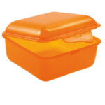 CONTENITORE MERENDA         14x14 h 7,0 COSMOPLAST 503 CONTENITORI PLASTICA         C COSMOPLAST